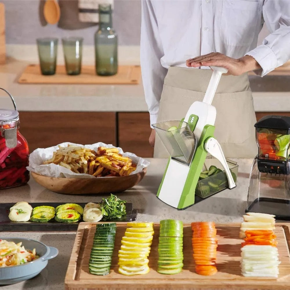 Cortador Rebanador Multifuncional Verduras y Frutas