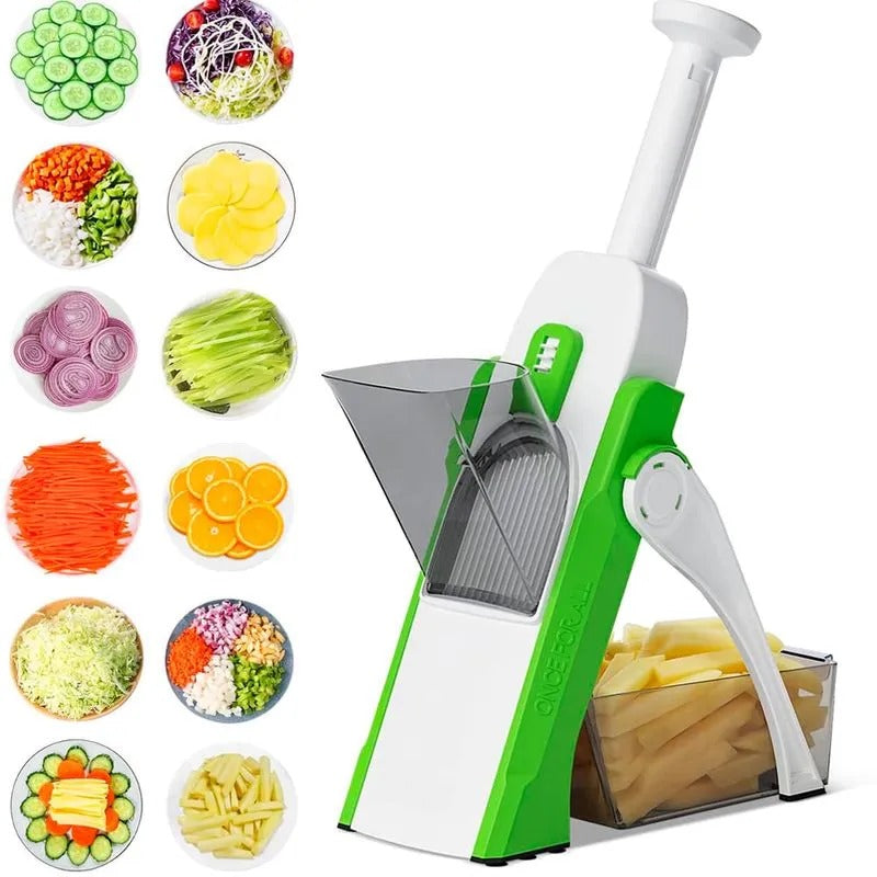 Cortador Rebanador Multifuncional Verduras y Frutas